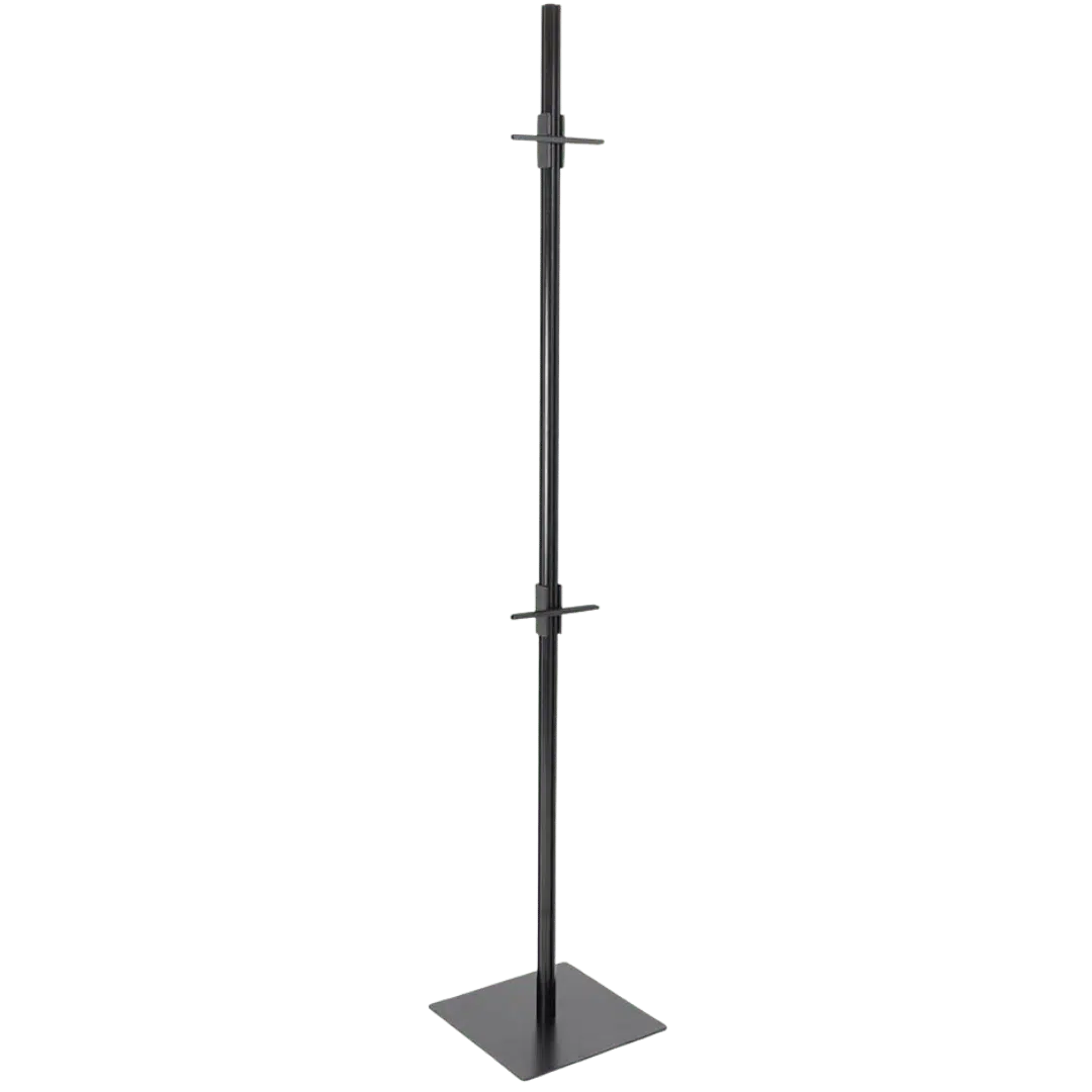 Noleggio Cavalletto - porta Cartelli Regolabile in Ferro Nero 200 cm