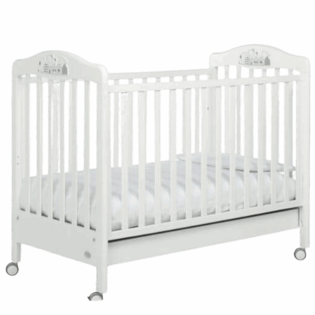 noleggio culla lettino per bambini 131x73x108 cm 2