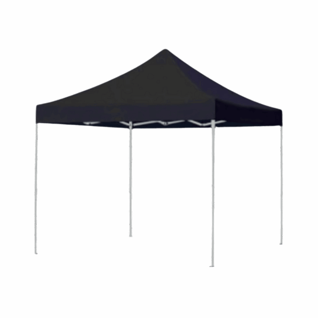 Noleggio gazebo 3x3 metri nero