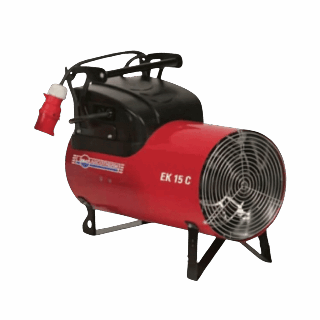 Noleggio generatore aria calda elettrico 15kw ek
