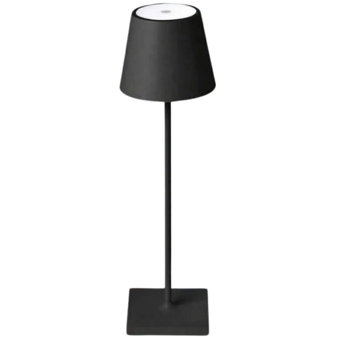 Noleggio Lampada Led da Tavolo - Nera 36x11x11 cm
