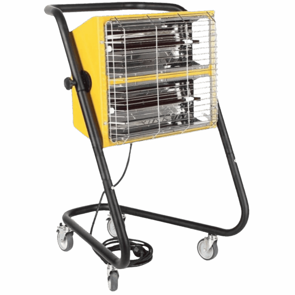 noleggio lampada riscaldante carrellata a infrarossi 2