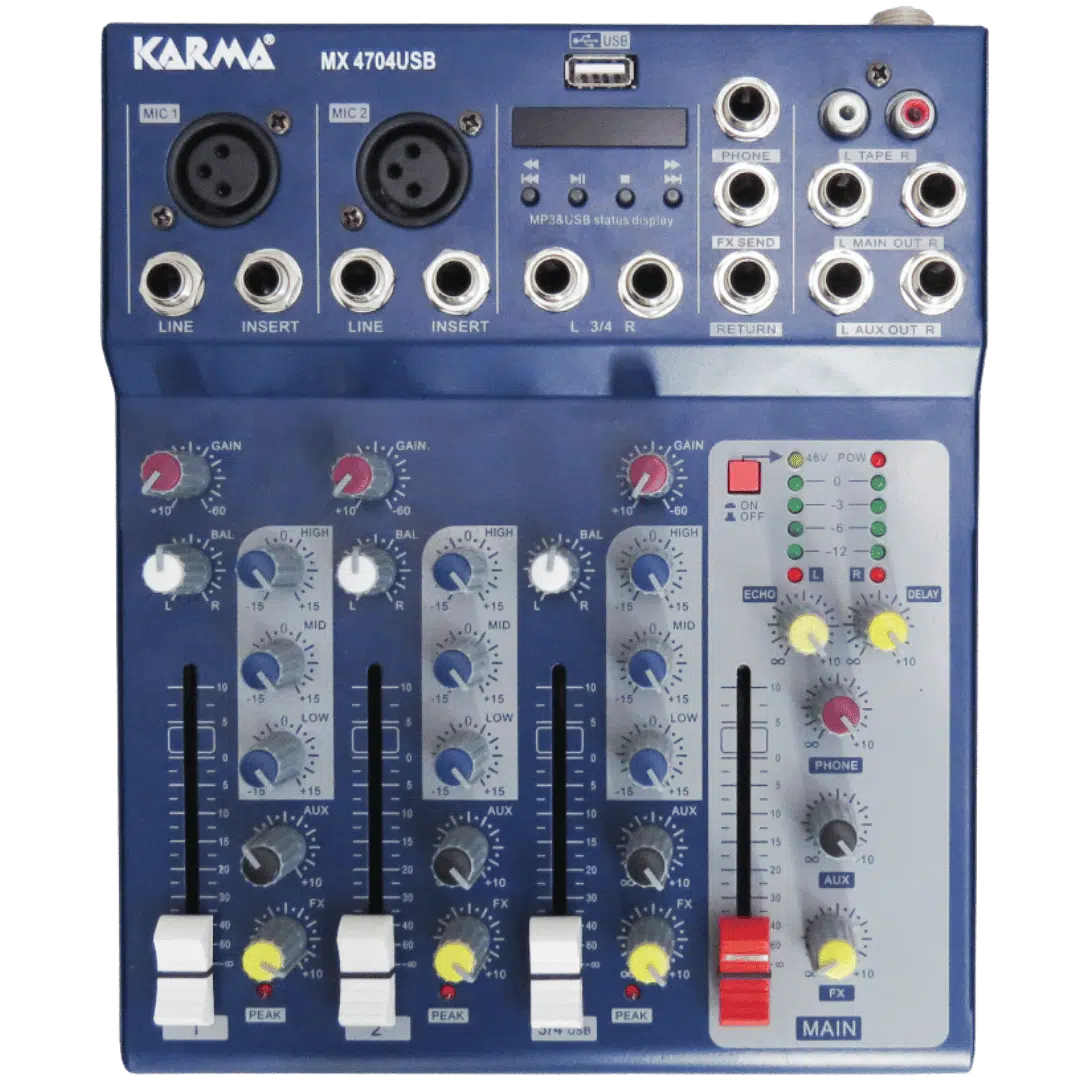 Noleggio Mixer Audio - Microfonico 2 canali
