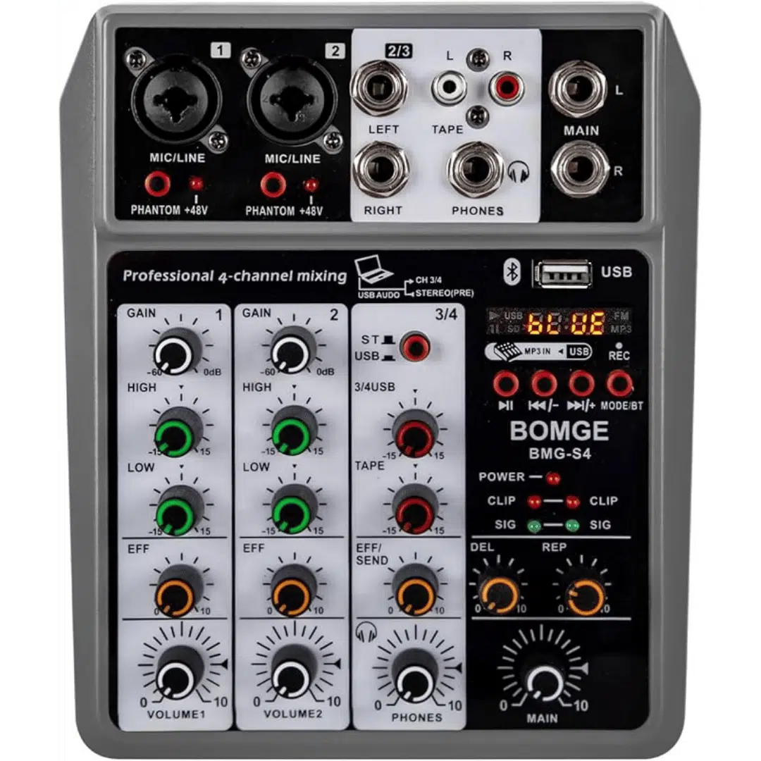 Noleggio Mixer Audio - Microfonico 4 canali