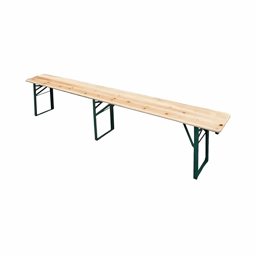 Noleggio panca da birreria 200x20 metri