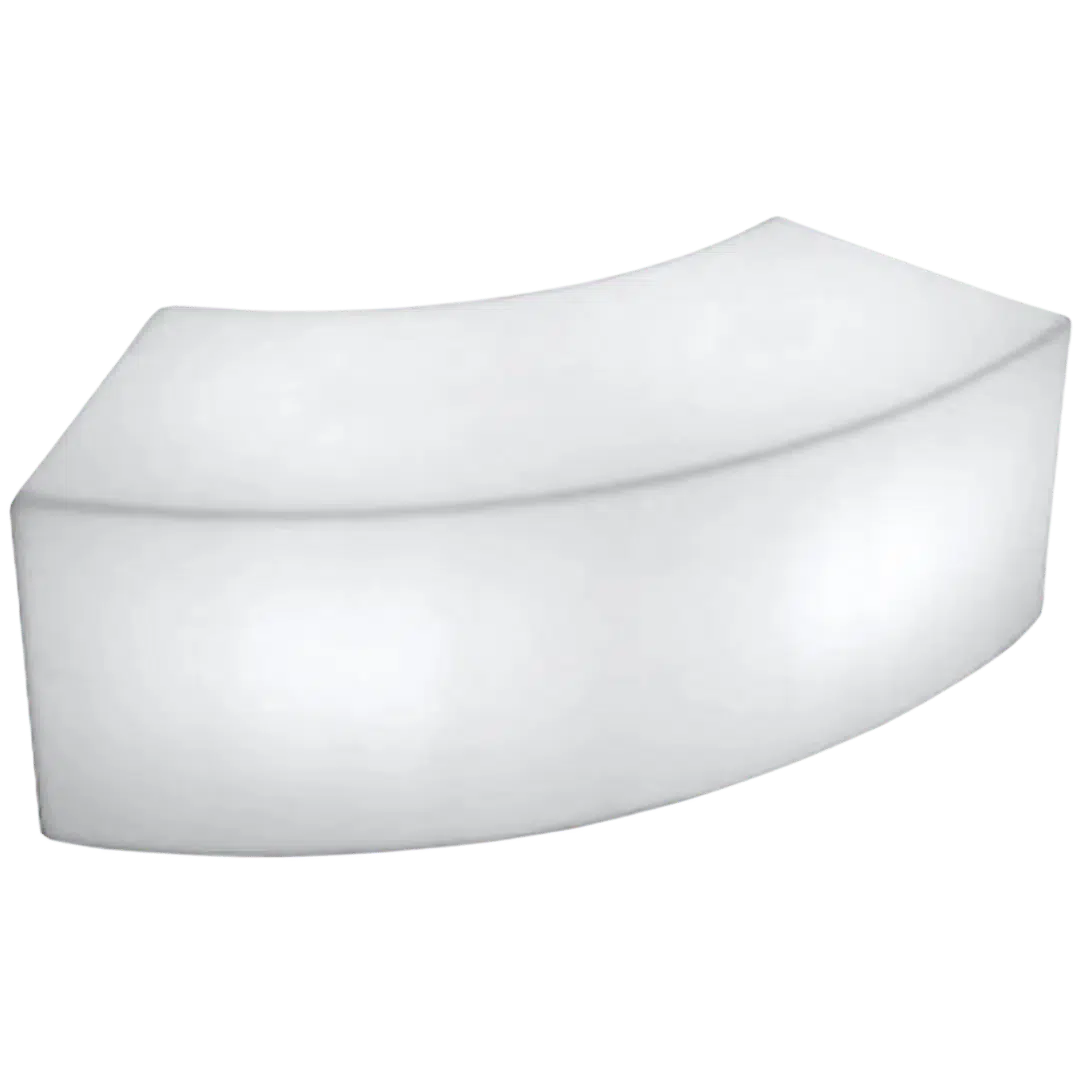 Noleggio Panca Luminosa - Snake 123x43x43 cm