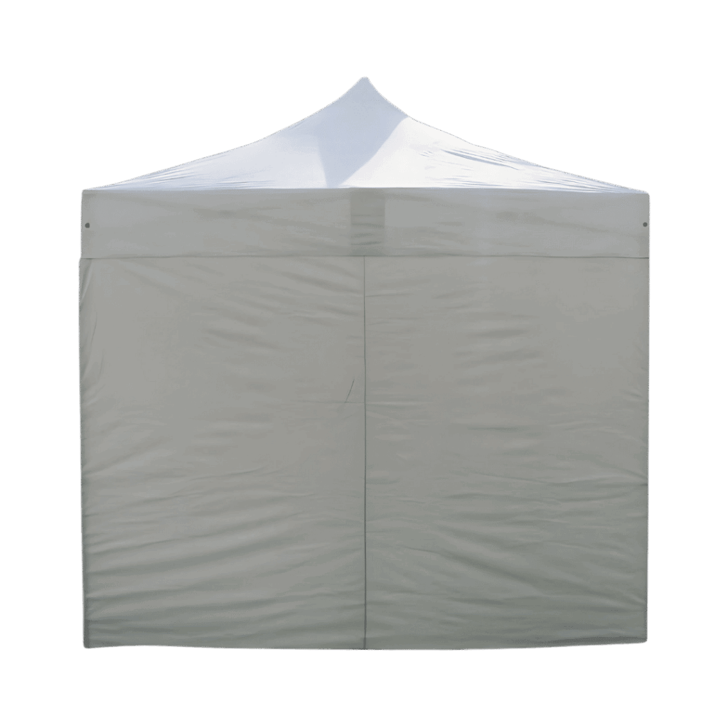 noleggio parete laterale per gazebo bianca semplice 3 metri 2