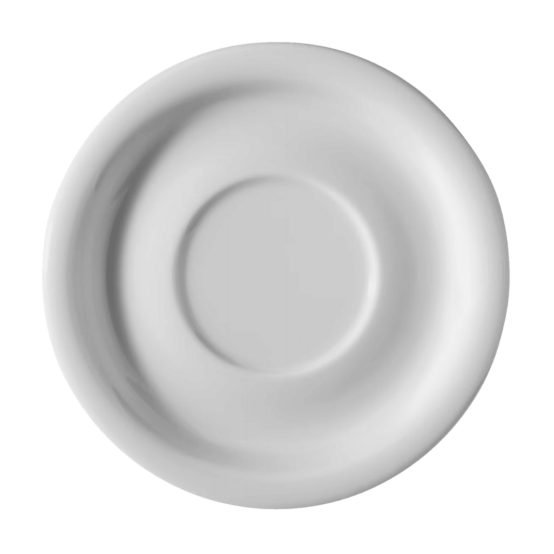 noleggio piattino da caffe ceramica bianca 2
