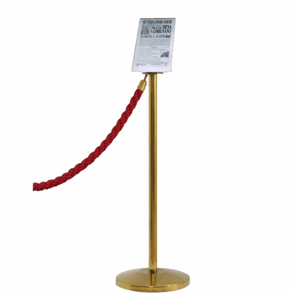 noleggio porta avvisi verticale a3 per palina 2