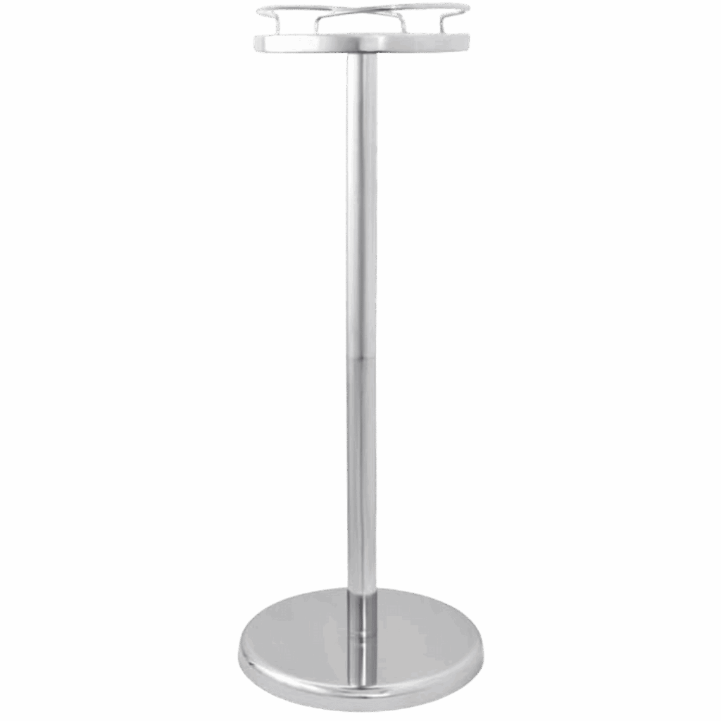 noleggio porta secchiello da tavolo acciaio 2