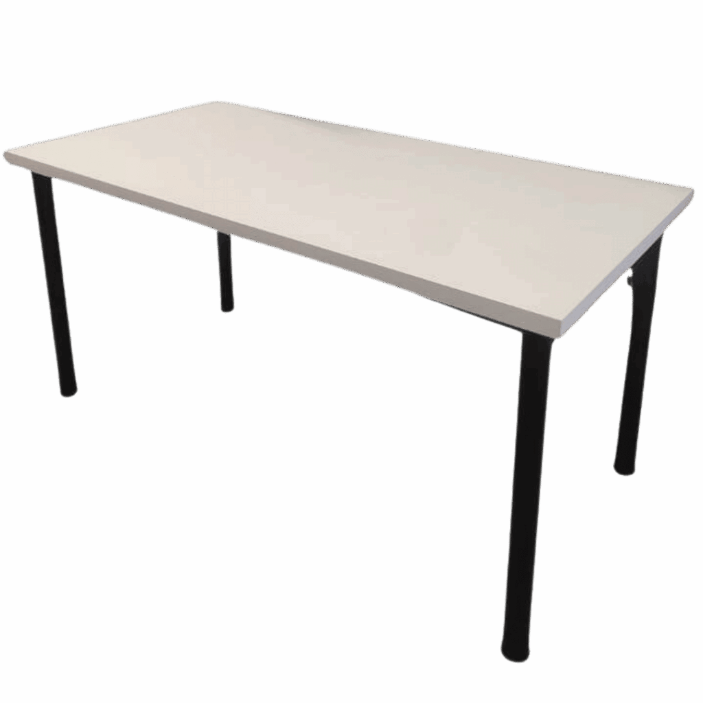 noleggio scrivania bianca 150x75x73 cm 2