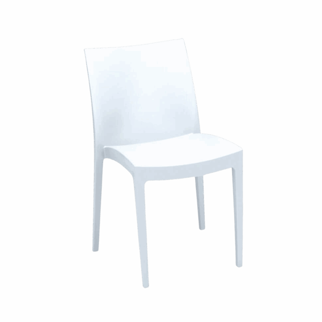 Noleggio sedia bianca