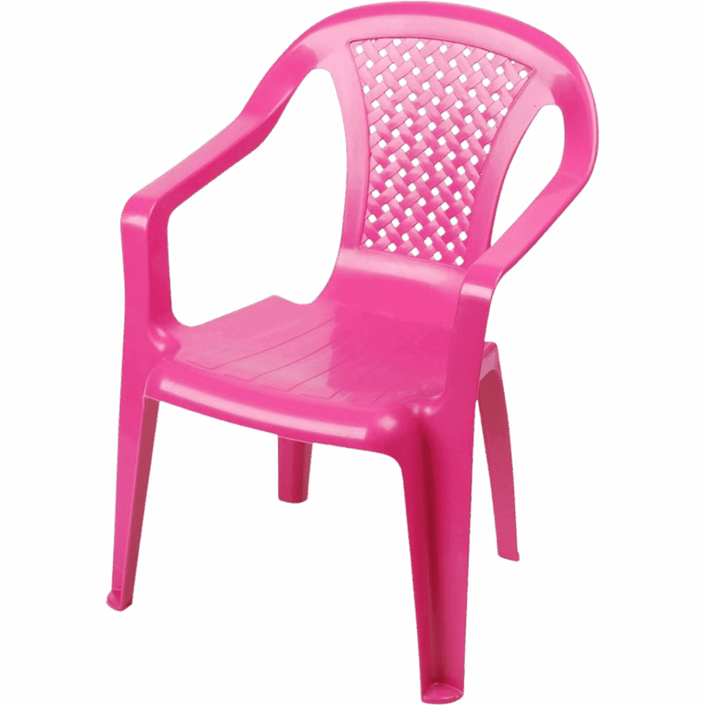 noleggio sedia per bambini in plastica viola 2