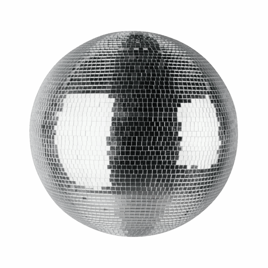 Noleggio sfera a specchi