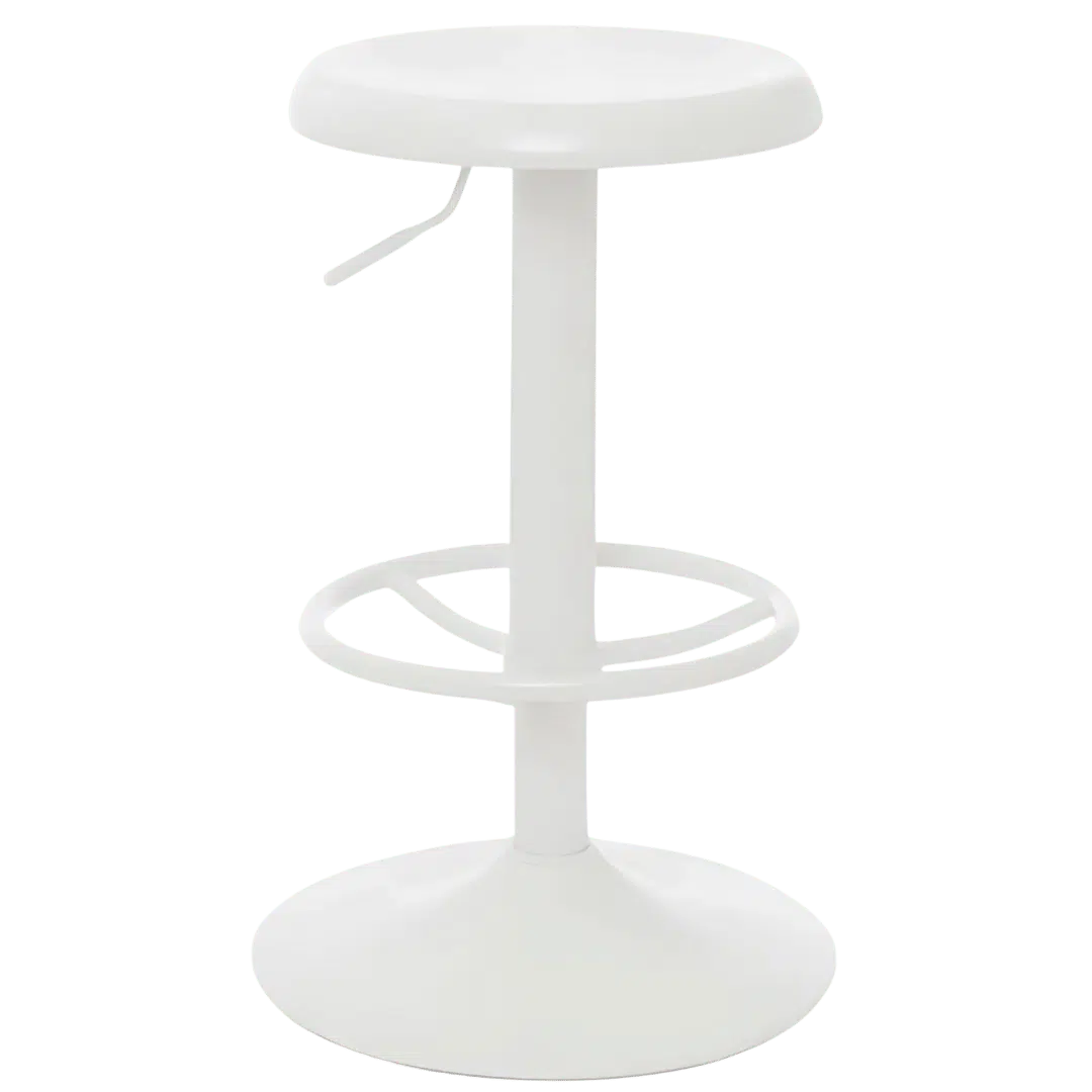 Noleggio Sgabello di Design - Bianco 38x78 cm