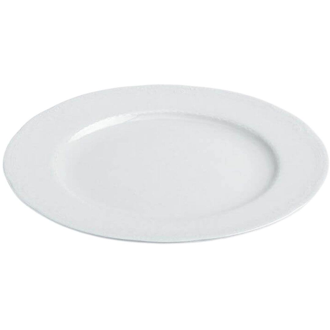 noleggio sottopiatto ceramica bianca 2