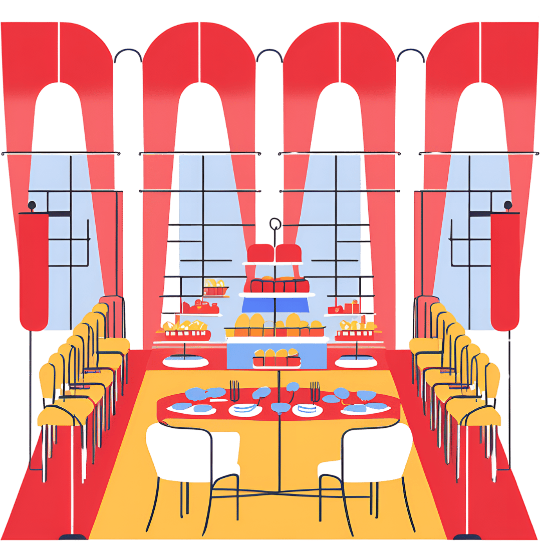 Noleggio tavoli e sedie per catering torino   