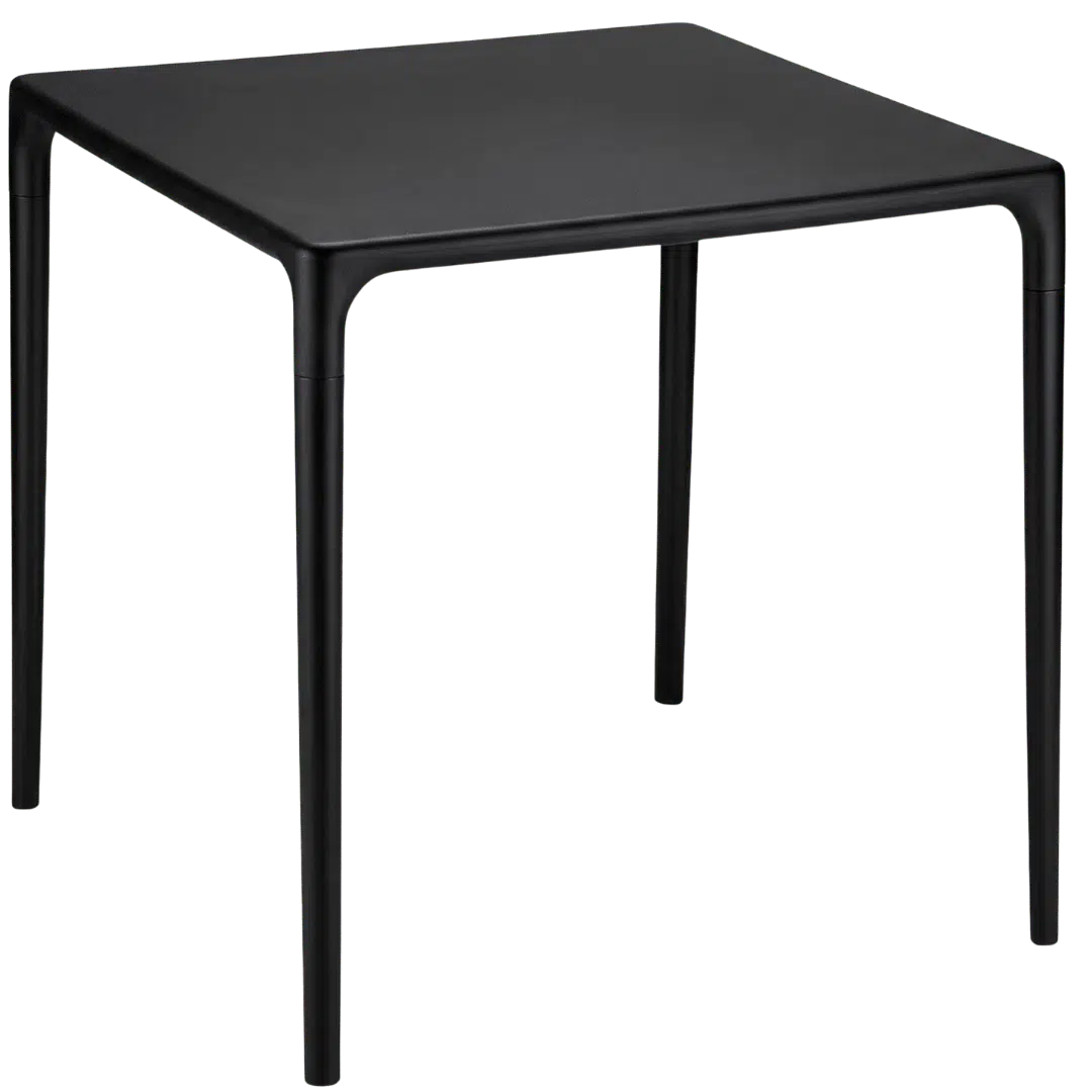 Noleggio Tavolino Elegante Nero 72x72x72 cm