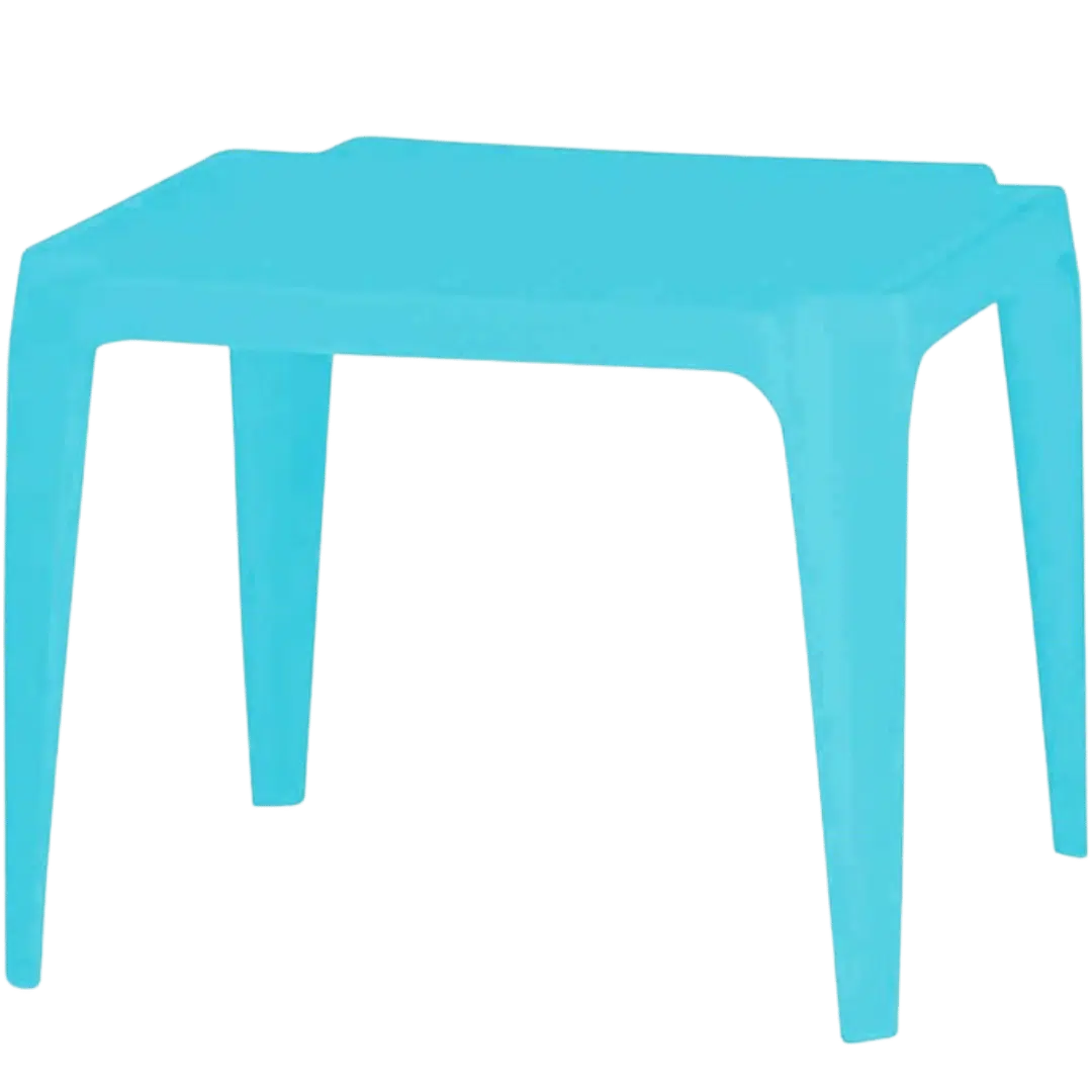 Noleggio Tavolino per Bambini - in Plastica Blu