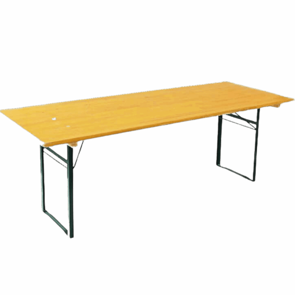 noleggio tavolo da birreria 8 posti 220x80 cm 2