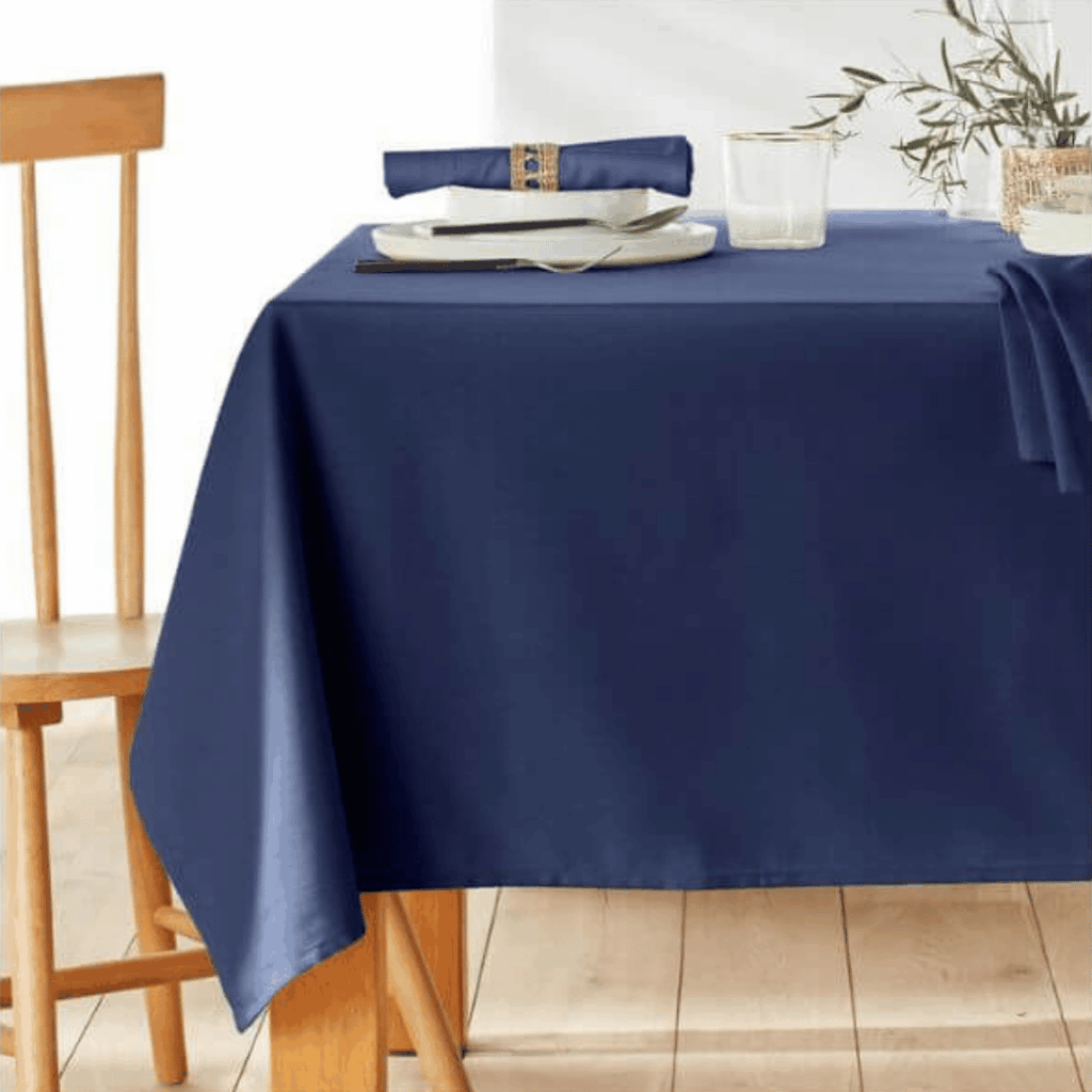 Noleggio tovaglia blu 220x80 centimetri
