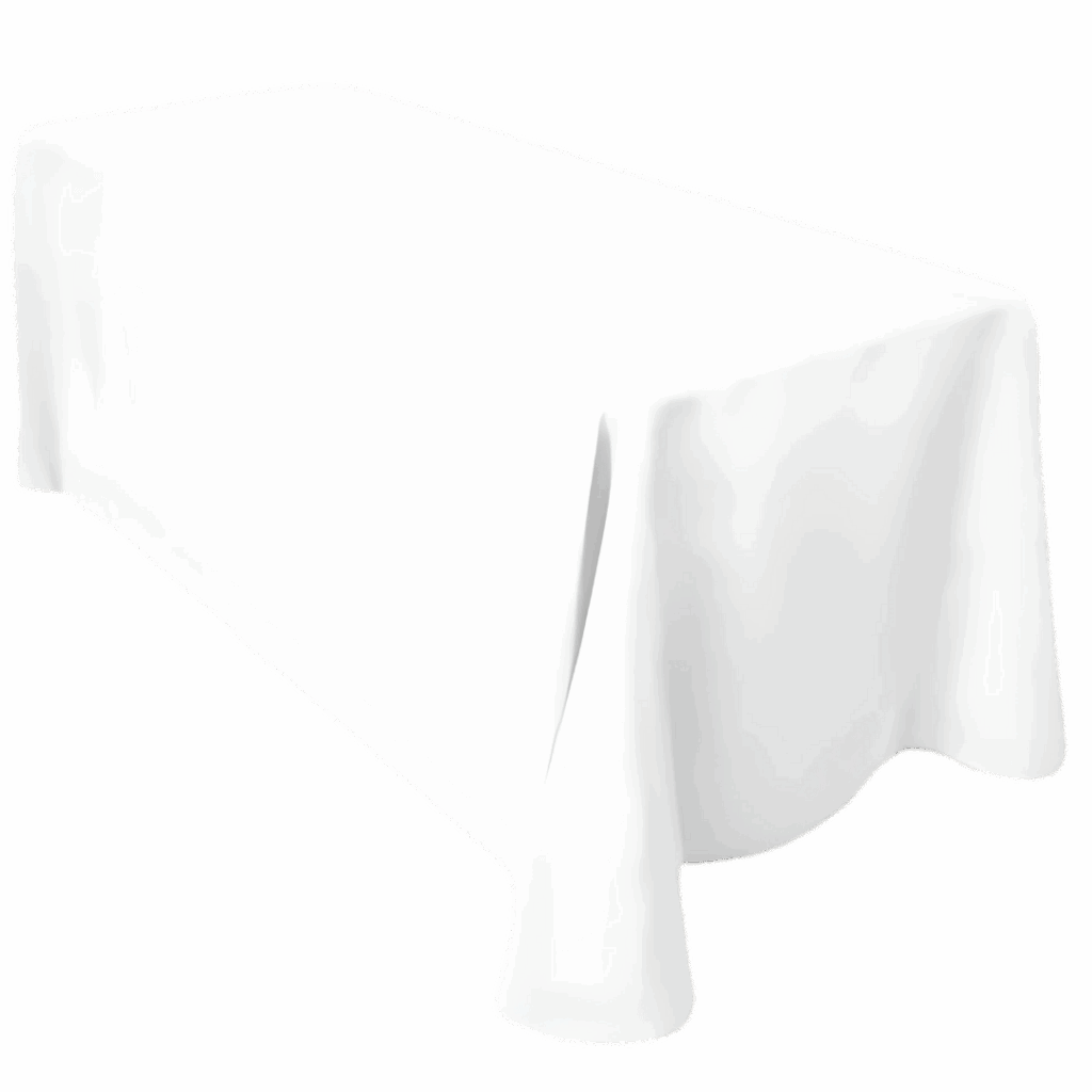 noleggio tovaglia rettangolare bianca 400x240 cm 2