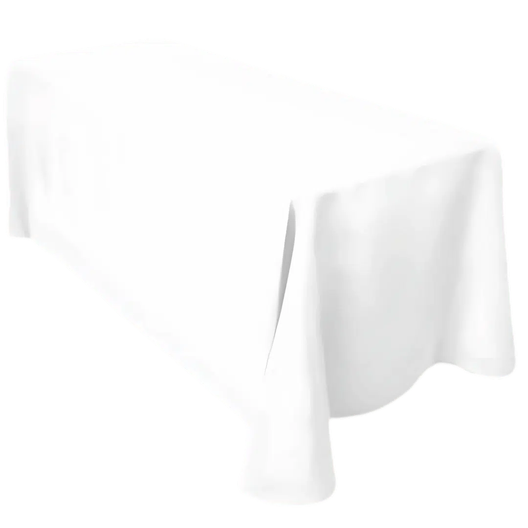 Noleggio Tovaglia Rettangolare - Bianca 400x240 centimetri
