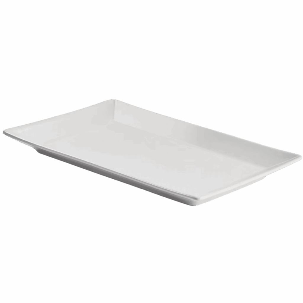 noleggio vassoio rettangolare in ceramica 2